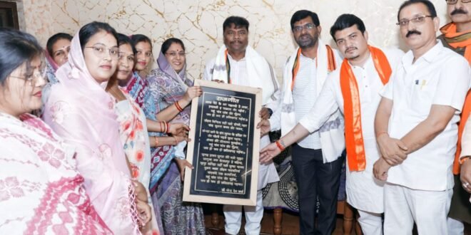डौंडीलोहारा में मंत्री केदार कश्यप का भव्य स्वागत