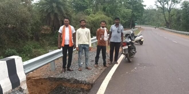 हल्की बारिश में खुली भ्रष्टाचार की परतें