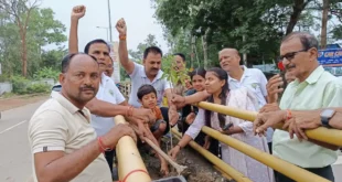 जन सहयोगसंस्था ने बाटें फलदार एवं फूलों के पौधे।