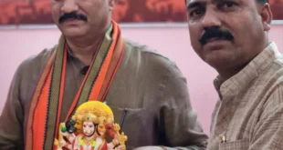 स्वास्थ्य मंत्री श्याम बिहारी जायसवाल से जन-सहयोग संगठन प्रतिनिधियों से मुलाकात