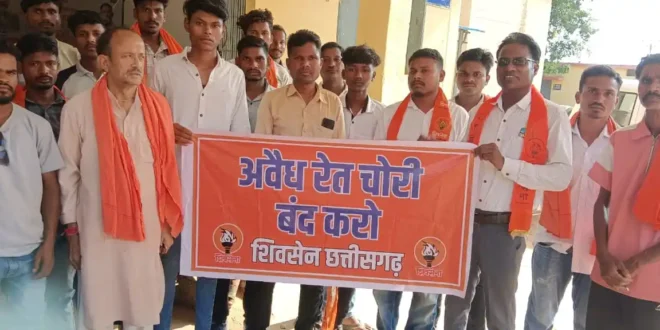 खंडी नदी से रेत चोरी का मामला गरमाया