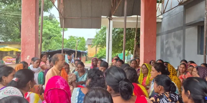 मितानिन की हत्या से आक्रोश, शिवसेना ने दिया धरने को समर्थन