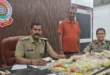 सूखे नशे पर कांकेर पुलिस का प्रहार सुखे नशे के साथ आरोपी गिरफ्तार