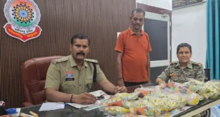 सूखे नशे पर कांकेर पुलिस का प्रहार सुखे नशे के साथ आरोपी गिरफ्तार