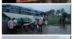 अभनपुर क्षेत्र में केंद्री के पास मंगलवार सुबह हुई भीषण सड़क दुर्घटना