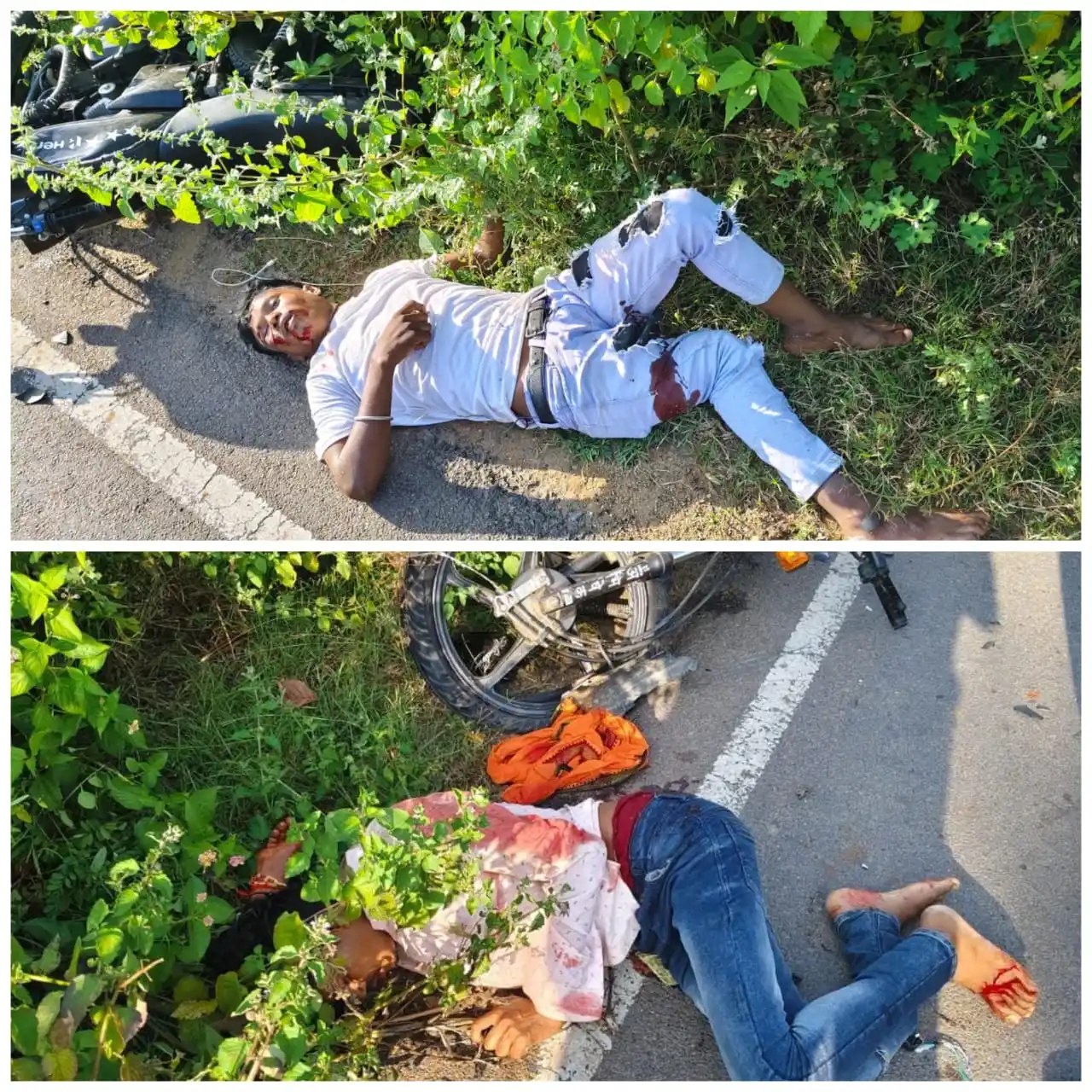 गरियाबंद में सड़क हादसा: नायब तहसीलदार की गाड़ी से टकराई बाइक, दो युवक गंभीर रूप से घायल। हादसे ने सड़क सुरक्षा और सरकारी वाहनों की सावधानी पर नए सवाल खड़े कर दिए। 🚨🛵 #Page16_news #सड़कहादसा #गरियाबंद #सुरक्षासबक"