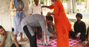 राजस्थान से आए संतों का कांकेर में स्वागत भोजन, वस्त्र और सहयोग किया प्रदान #Seva #Sanatan #Kanker #BastarCulture #Humanity