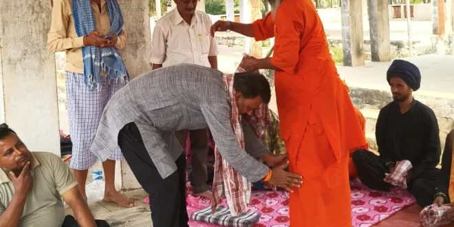 राजस्थान से आए संतों का कांकेर में स्वागत भोजन, वस्त्र और सहयोग किया प्रदान #Seva #Sanatan #Kanker #BastarCulture #Humanity